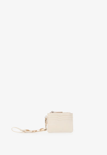 Porta carte di credito LUNARA - OFF WHITE
